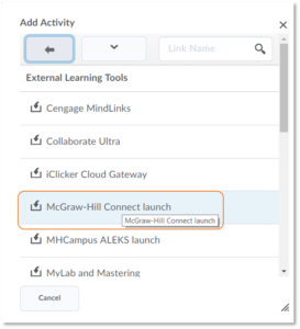 screenshot+mcgraw hill connect launch link