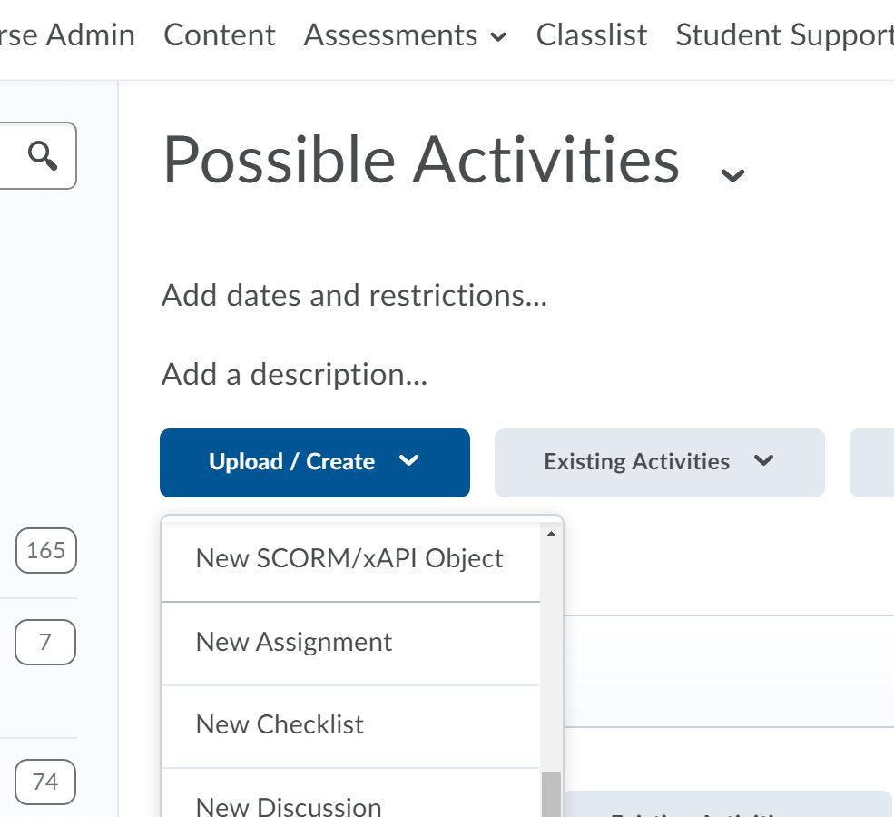 How Do I Create A Checklist Welcome To Brightspace Resources