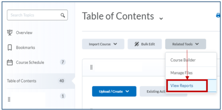 How do I view various course reports in Brightspace? – Welcome to ...